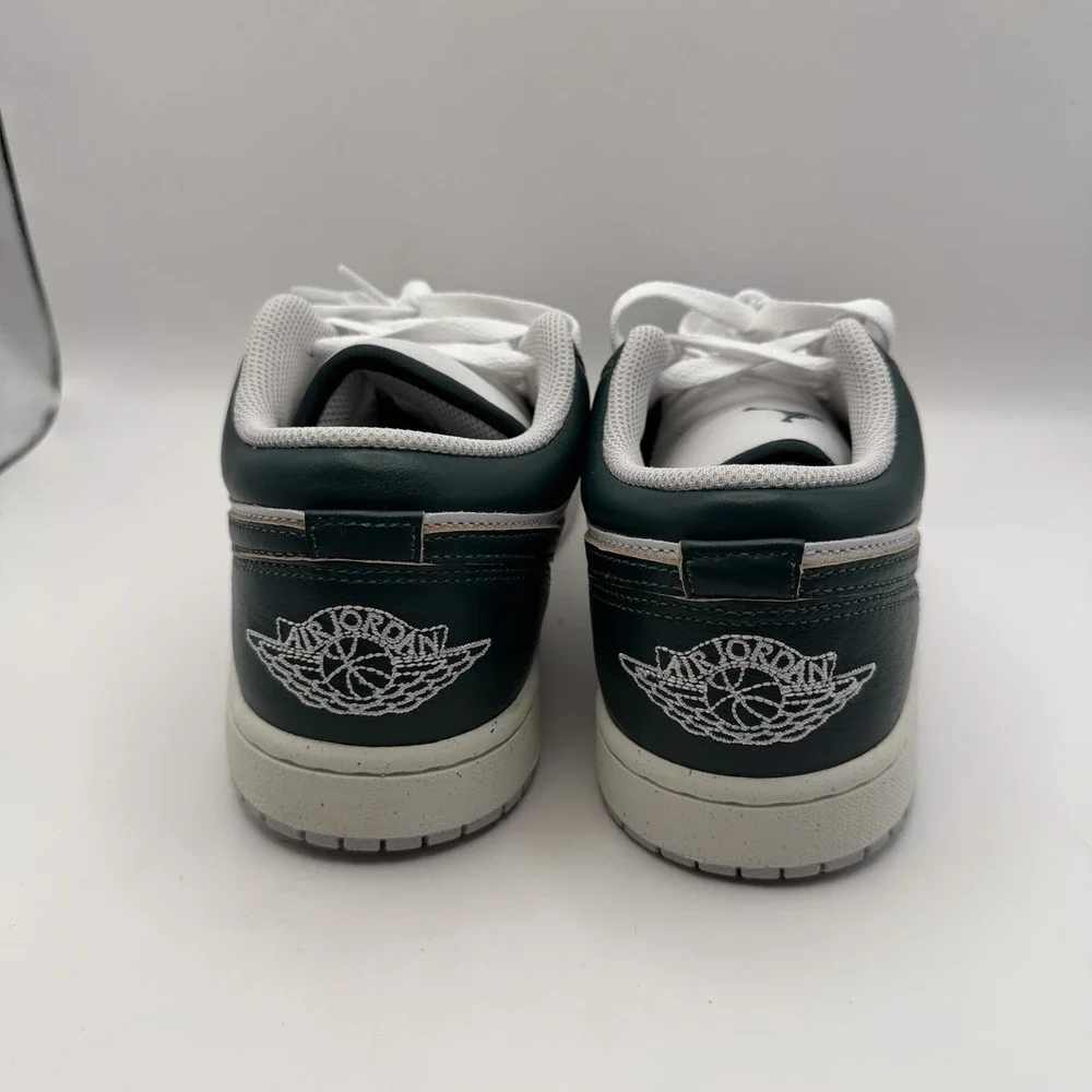 **NEW Nike Air Jordan 1 LOW SE Oxidized Green White FQ7687 300 Men's Sz 8 Shoes - Picture 4 of 10